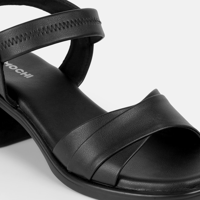 Mochi Women Black Casual Sandals (SKU: 33-1351-11-36)