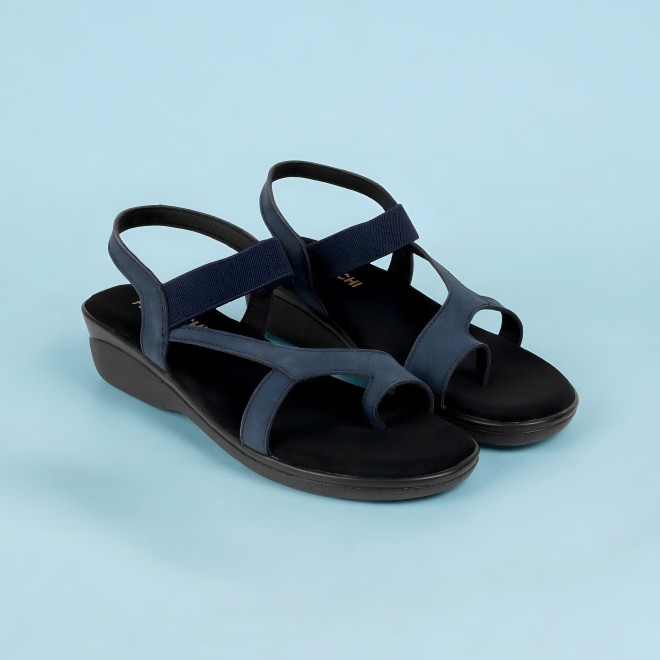 Mochi Women Blue-navy Casual Sandals