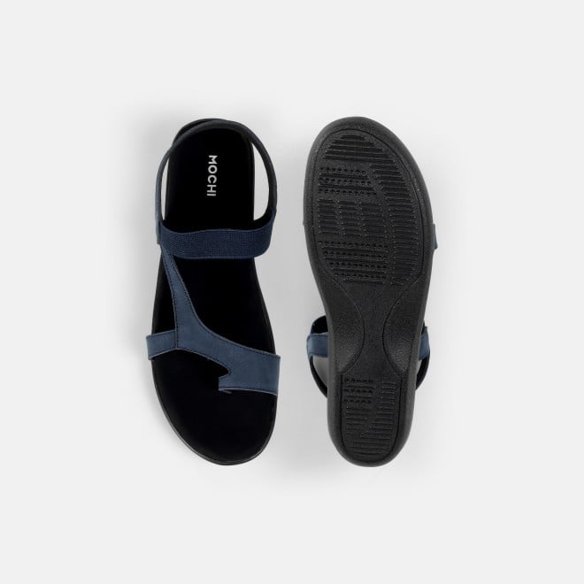 Mochi Women Blue-navy Casual Sandals (SKU: 33-1353-17-36)