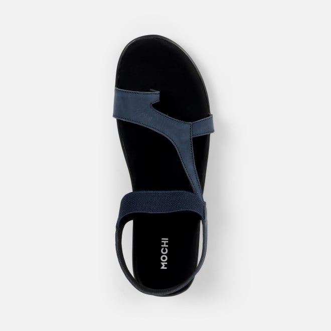 Mochi Women Blue-navy Casual Sandals (SKU: 33-1353-17-36)
