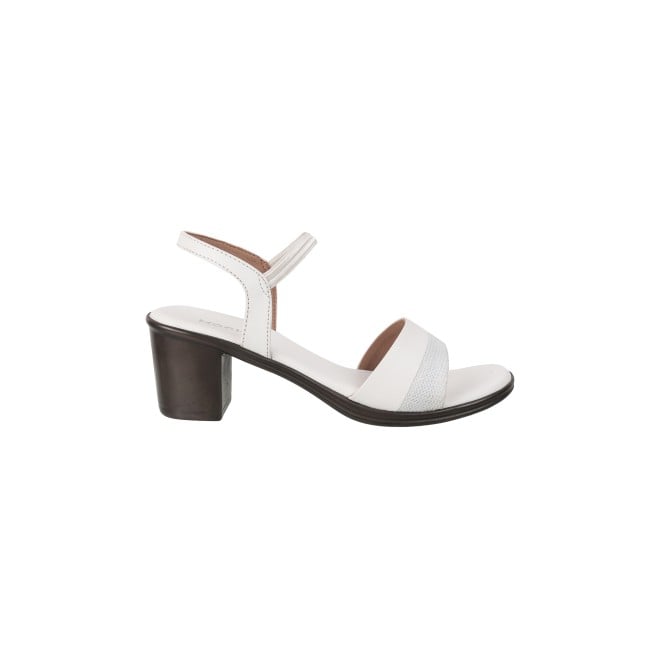 Mochi Women White Casual Sandals (SKU: 33-1363-16-36)