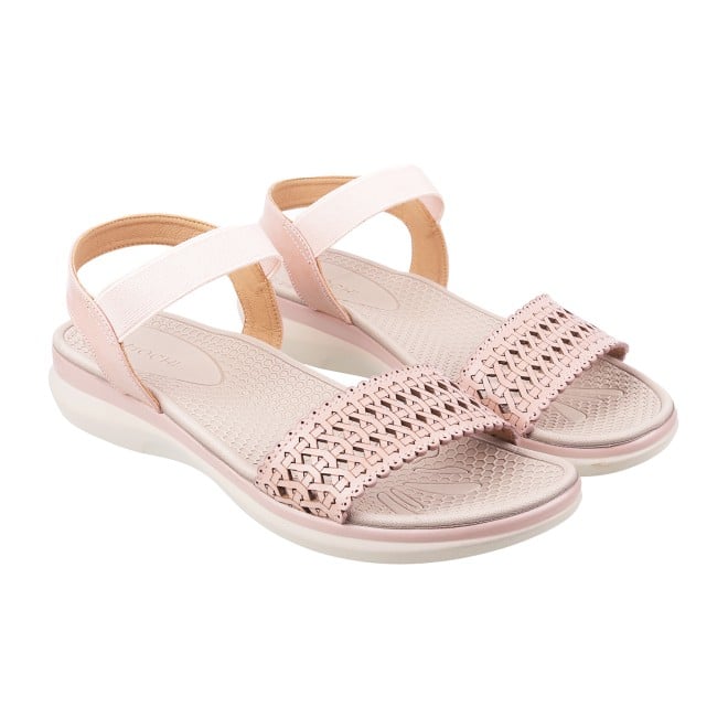 Mochi Women Pink Casual Sandals