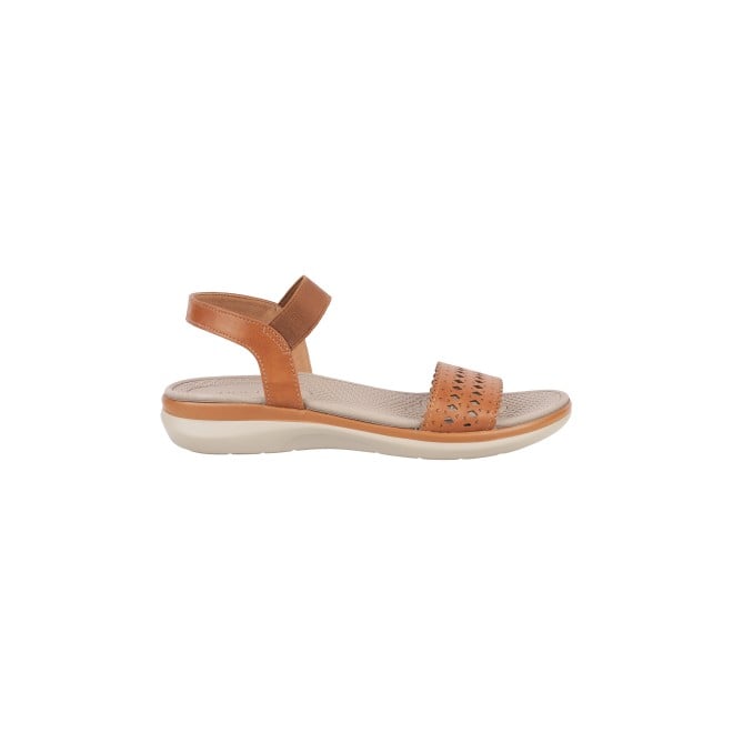 Mochi Women Tan Casual Sandals (SKU: 33-1368-23-36)