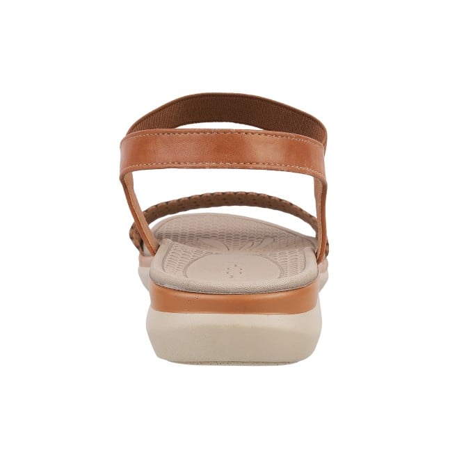 Mochi Women Tan Casual Sandals (SKU: 33-1368-23-36)