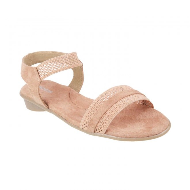 Mochi Peach Casual Sandals for Women