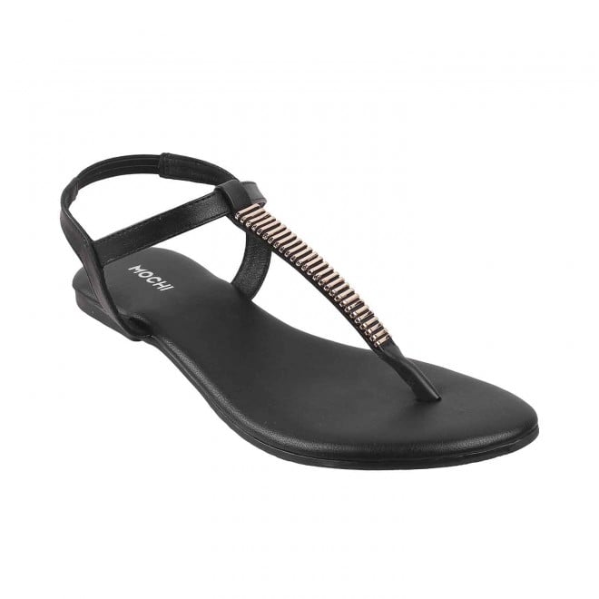 Buy Mochi Black Casual Sandals for Women at Best Price @ Tata CLiQ-sgquangbinhtourist.com.vn