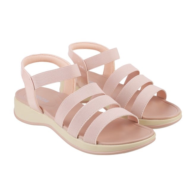 Mochi Women Pink Casual Sandals