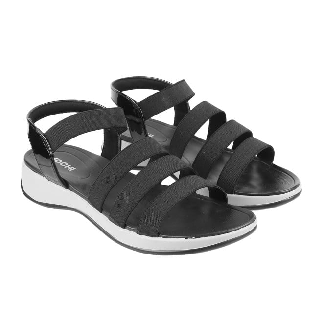 Mochi Women Black Casual Sandals (SKU: 33-1446L-11-42)