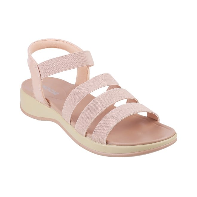 Mochi Women Pink Casual Sandals