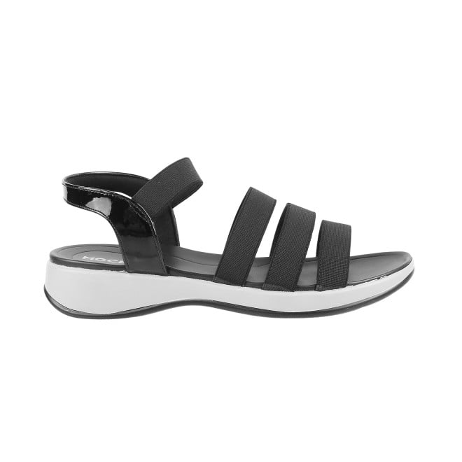 Mochi Women Black Casual Sandals (SKU: 33-1446L-11-42)