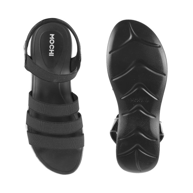 Mochi Women Black Casual Sandals (SKU: 33-1446L-11-42)