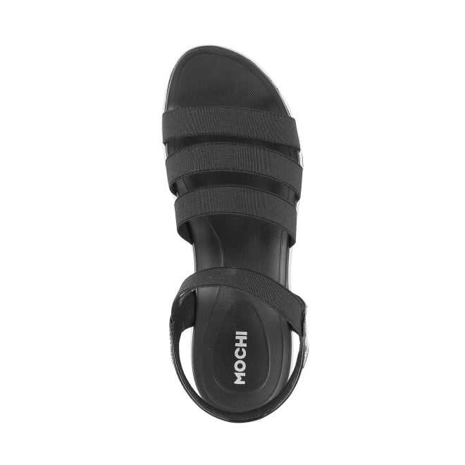 Mochi Women Black Casual Sandals (SKU: 33-1446L-11-42)