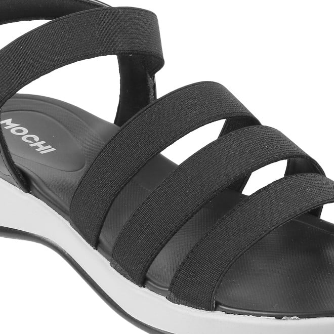 Mochi Women Black Casual Sandals (SKU: 33-1446L-11-42)