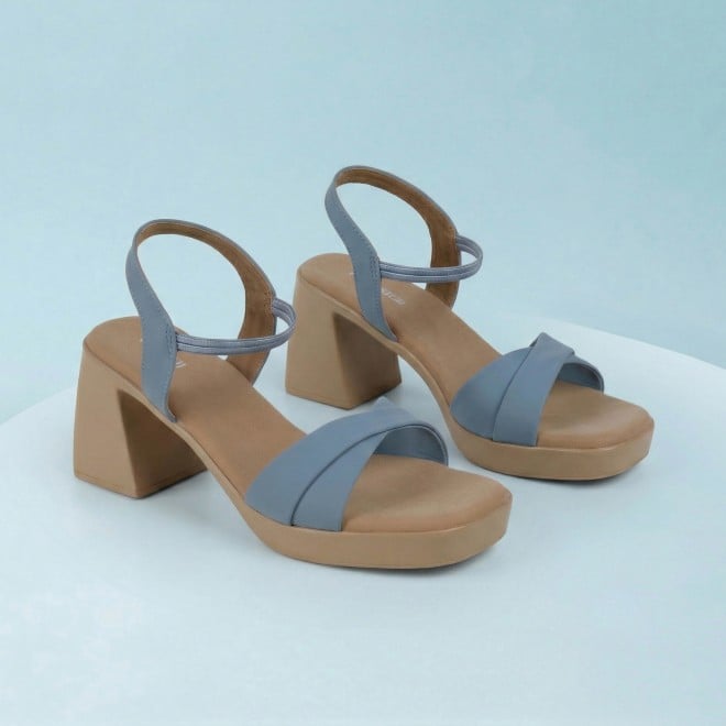Mochi Women Blue Casual Sandals (SKU: 33-1460-45-36)