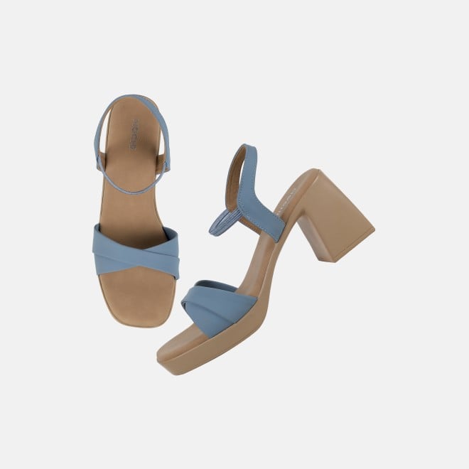 Mochi Women Blue Casual Sandals (SKU: 33-1460-45-36)