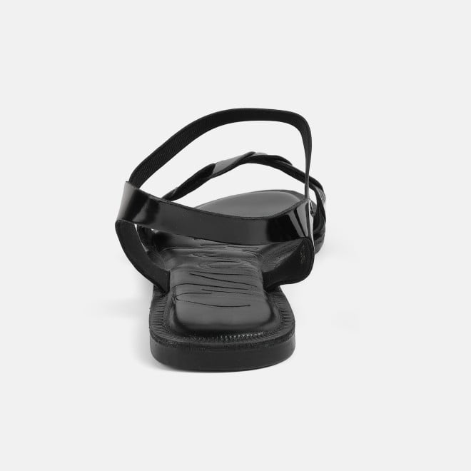 Mochi Women Black Casual Sandals (SKU: 33-1516-11-36)