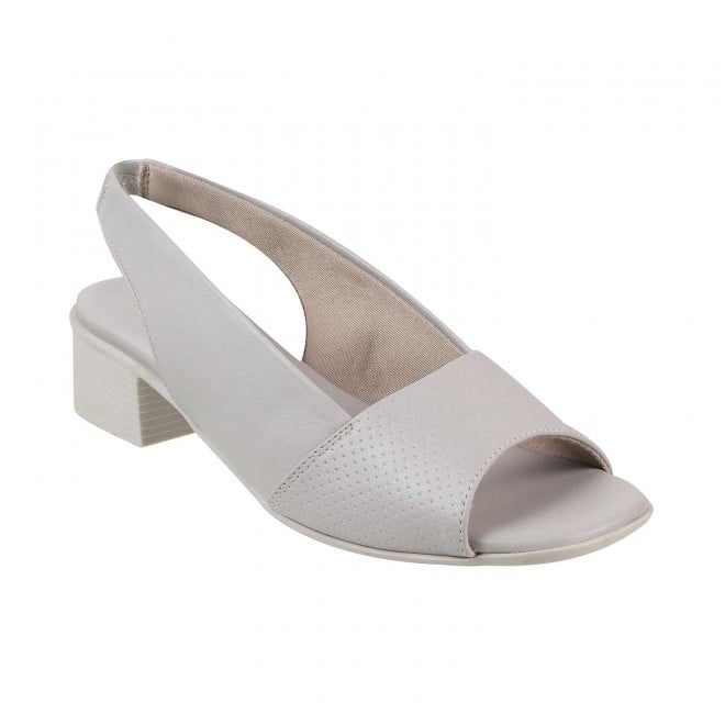Mochi Women Light-Grey Casual Sandals