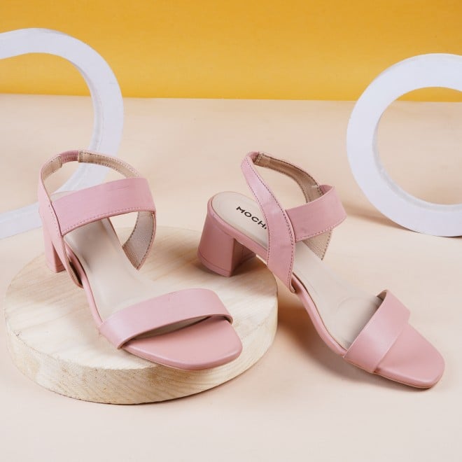 Mochi Women Peach Casual Sandals (SKU: 33-181-80-36)