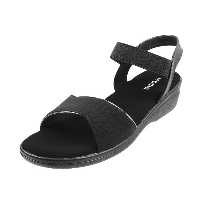 Mochi Women Black Casual Sandals (SKU: 33-185L-11-42)