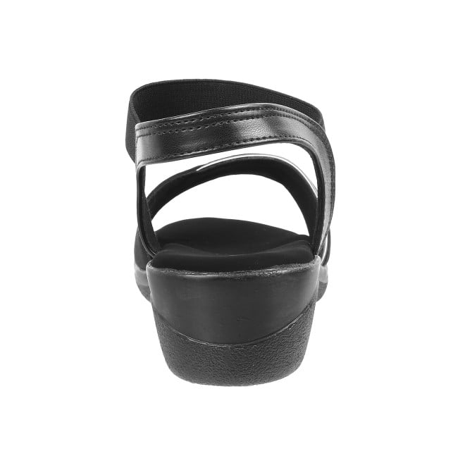 Mochi Women Black Casual Sandals (SKU: 33-185L-11-42)