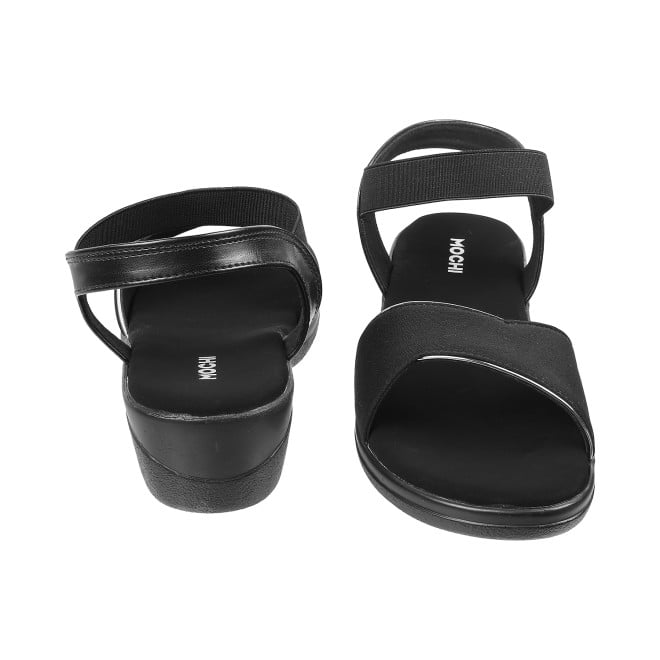 Mochi Women Black Casual Sandals (SKU: 33-185L-11-42)