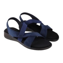 Women Blue Casual Sandals