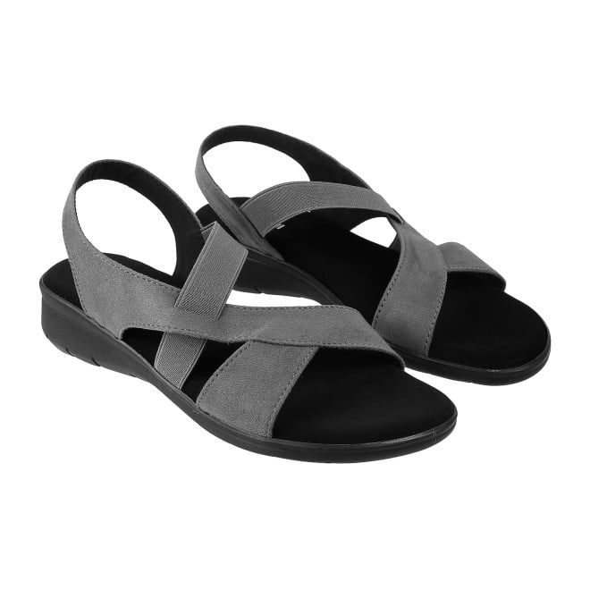 Mochi Women Grey Casual Sandals (SKU: 33-193L-14-42)