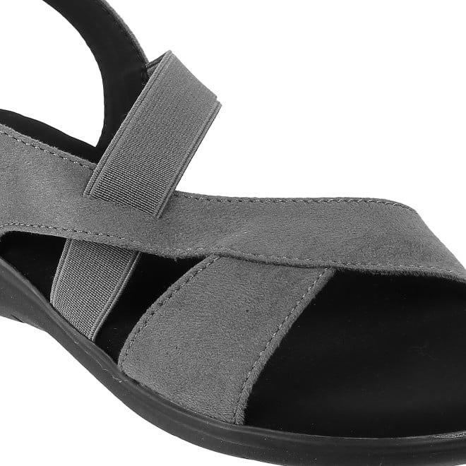 Mochi Women Grey Casual Sandals (SKU: 33-193L-14-42)