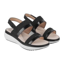 Women Black Casual Sandals