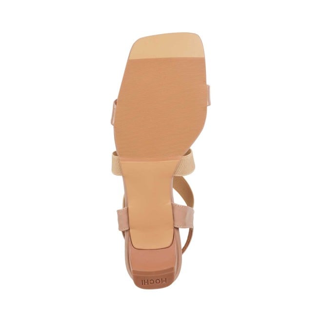 Mochi Women Beige Casual Sandals (SKU: 33-238-20-36)