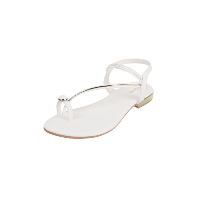 Mochi Women White Casual Sandals (SKU: 33-251L-16-42)
