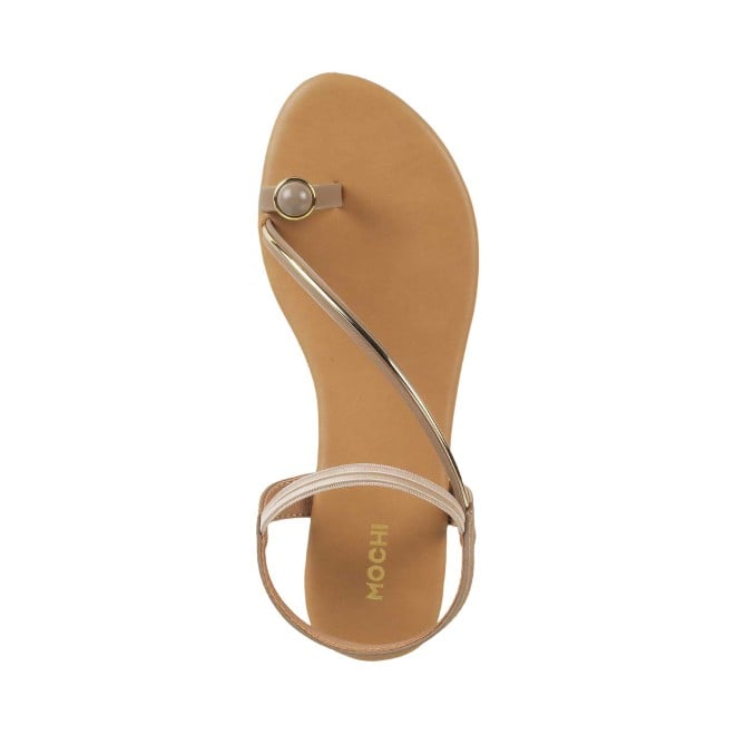 Mochi Women Khaki Casual Sandals (SKU: 33-251L-62-42)