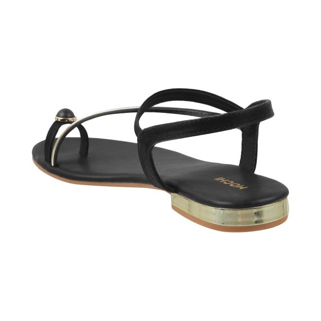 Mochi Women Black Casual Sandals (SKU: 33-251L-11-42)