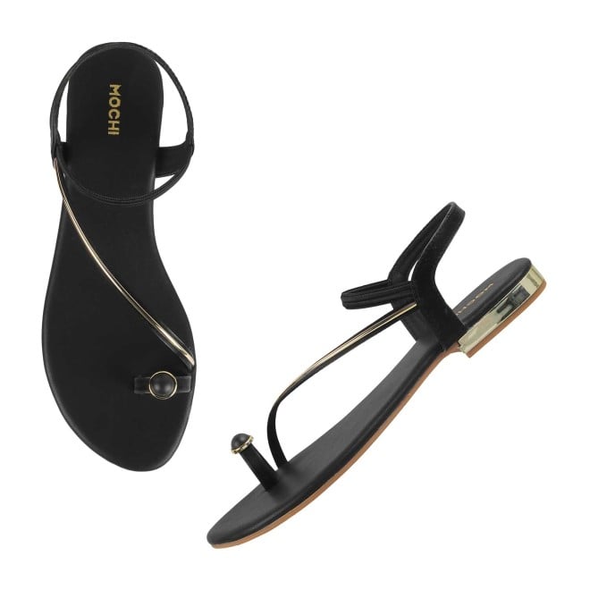 Mochi Women Black Casual Sandals (SKU: 33-251L-11-42)