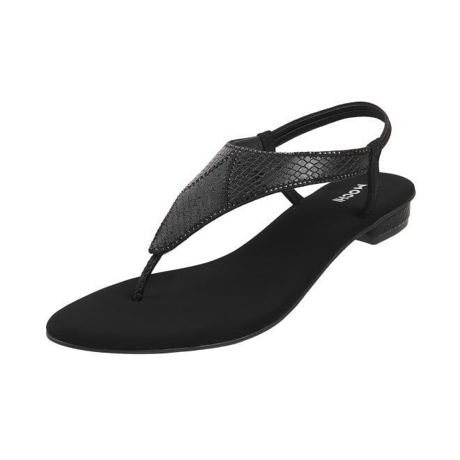 Mochi Women Black Casual Sandals (SKU: 33-255L-11-42)