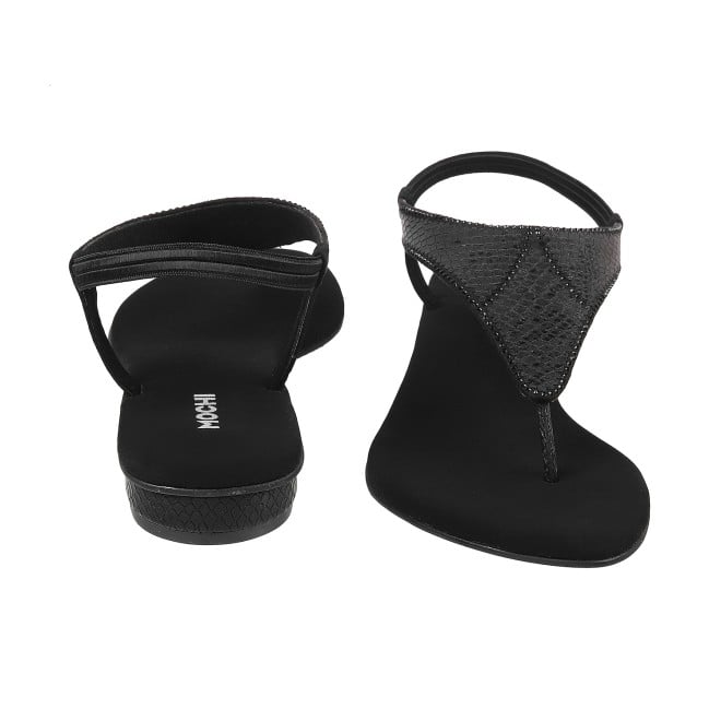 Mochi Women Black Casual Sandals (SKU: 33-255L-11-42)