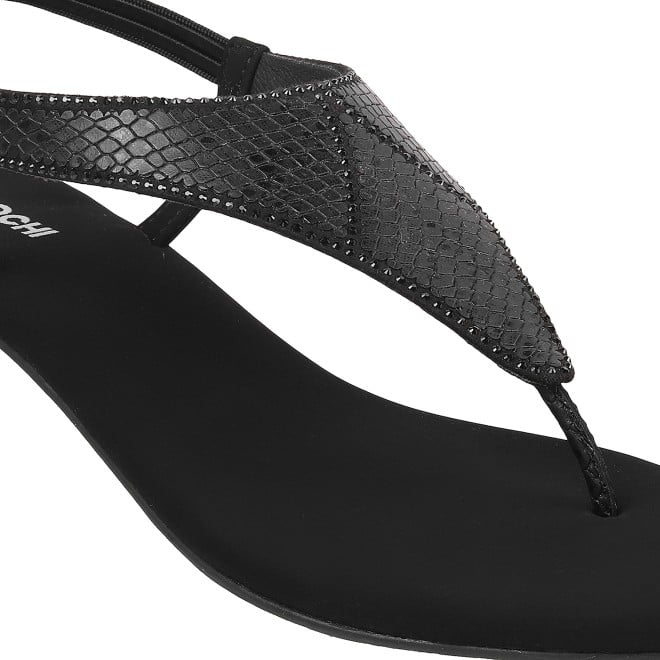 Mochi Women Black Casual Sandals (SKU: 33-255L-11-42)