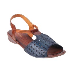Mochi Navy-Blue Casual Sandals
