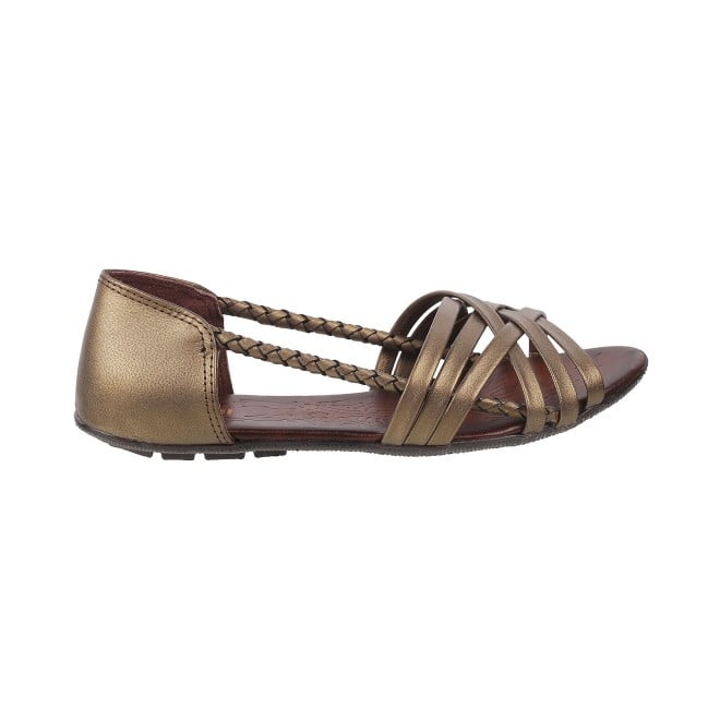 Mochi Women Bronze Casual Sandals (SKU: 33-3036L-46-42)