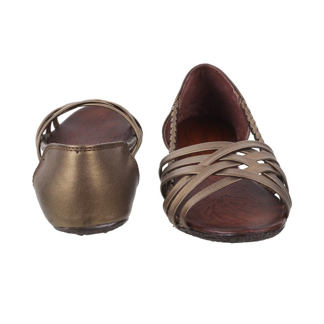 Mochi Women Bronze Casual Sandals (SKU: 33-3036L-46-42)