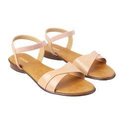 Women Beige Casual Sandals