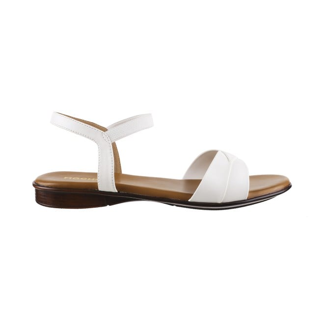 Mochi Women White Casual Sandals (SKU: 33-3041L-16-42)