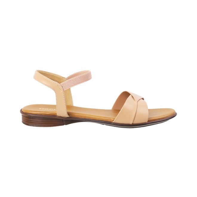 Mochi Women Beige Casual Sandals (SKU: 33-3041L-20-42)