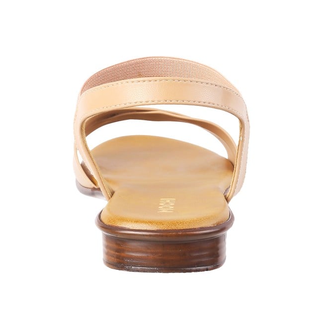 Mochi Women Beige Casual Sandals (SKU: 33-3041L-20-42)