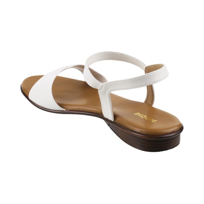 Mochi Women White Casual Sandals (SKU: 33-3041L-16-42)