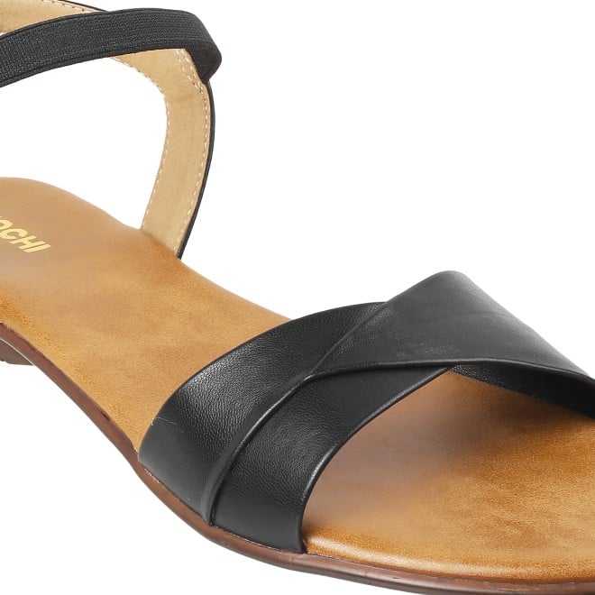 Mochi Women Black Casual Sandals (SKU: 33-3041L-11-42)
