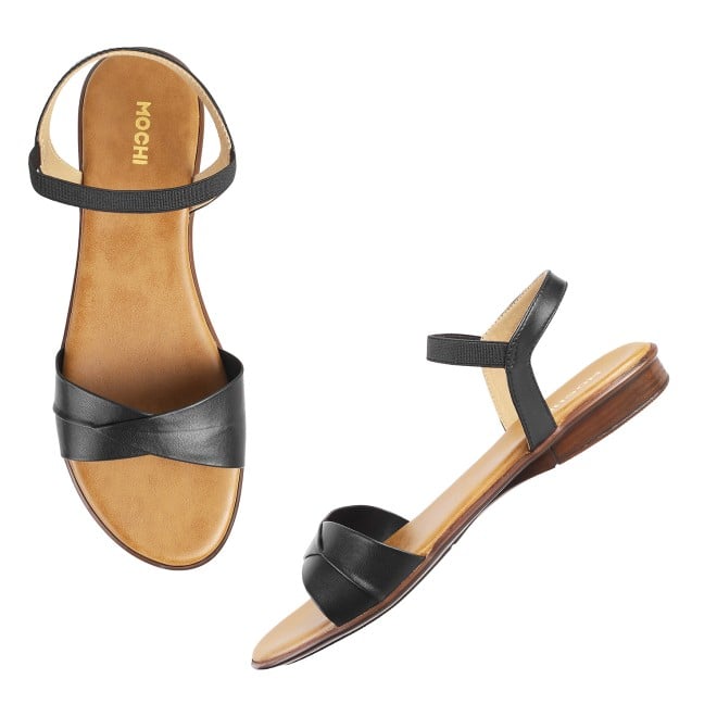Mochi Women Black Casual Sandals (SKU: 33-3041L-11-42)