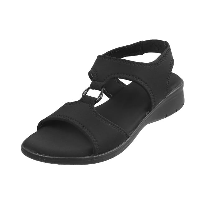 Mochi Women Black Casual Sandals (SKU: 33-3062L-11-42)
