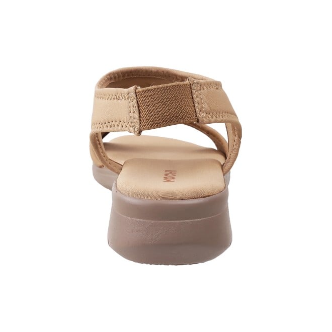 Mochi Women Beige-red Casual Sandals (SKU: 33-3062L-89-42)