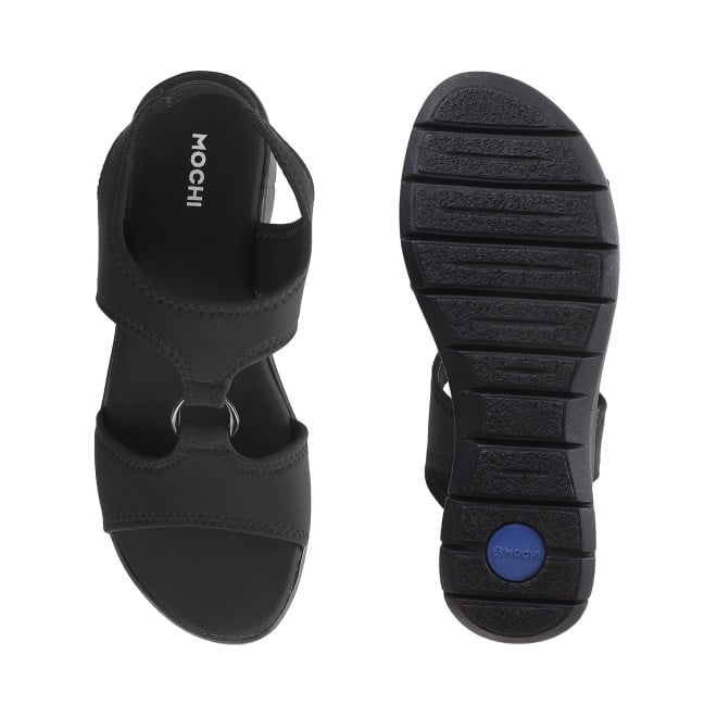 Mochi Women Black Casual Sandals (SKU: 33-3062L-11-42)